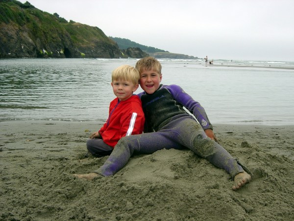 Matthew and little dude Cole