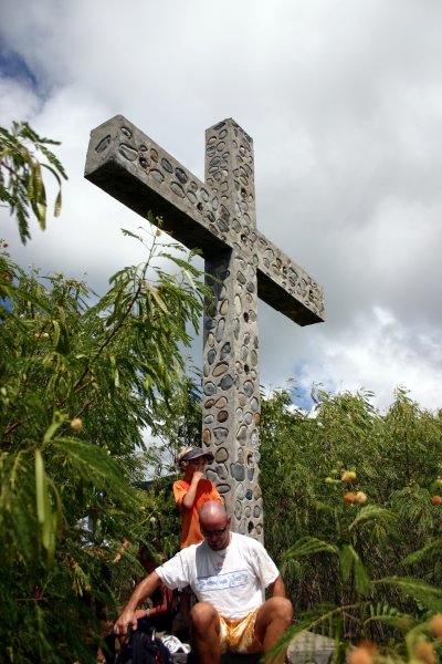 The cross we are getting accustomed to seeing atop every anchorage, harkens back to the days of the missionaries.